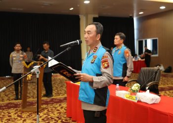 Kapolda Sumatera Selatan Pimpin Penandatanganan Pakta Integritas untuk Rekrutmen Polri 2026