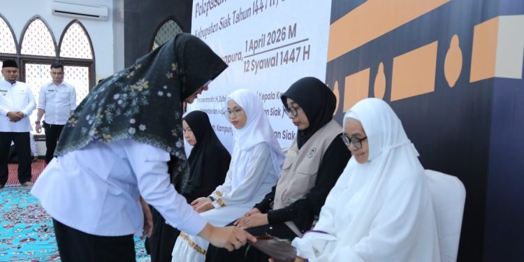 Bupati Siak Resmi Lepas 257 Calon Jemaah Haji ke Tanah Suci