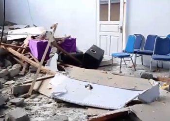 Gempa Besar Magnitudo 7,6 Guncang Tenggara Bitung, Warga Alami Kepanikan