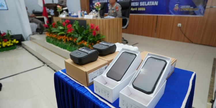 Korlantas Polri Perkenalkan ETLE Handheld dengan Fitur Barcode dan Cetak Instan