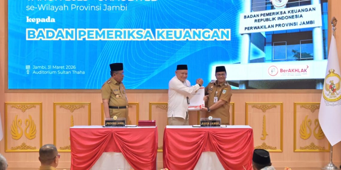 Pemkot Jambi Serahkan LKPD 2025 Tepat Waktu ke BPK