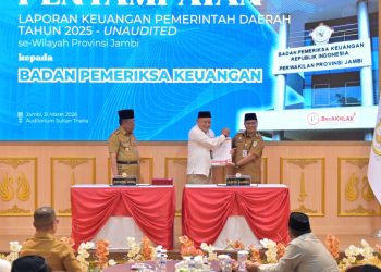 Pemkot Jambi Serahkan LKPD 2025 Tepat Waktu ke BPK