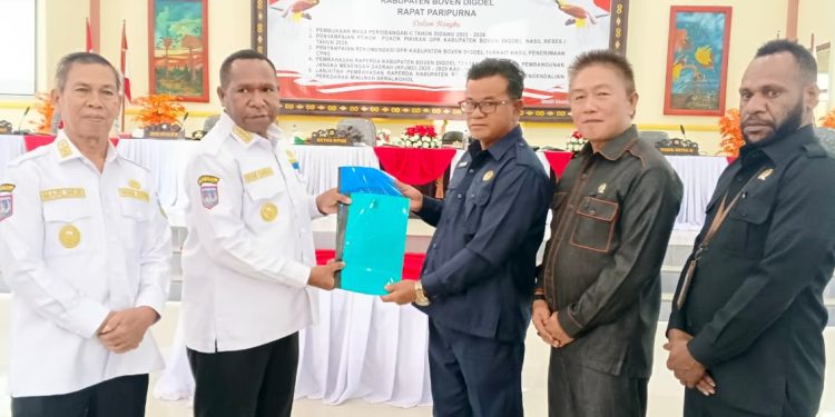 DPRK Boven Digoel dan Pemda Bahas Rencana Pembangunan Lima Tahun