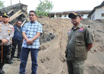 Kolaborasi Pemerintah Pusat dan Daerah Percepat Penanganan Gempa M 7,6 di Bitung
