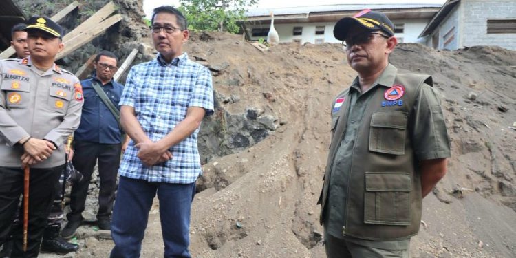 Kolaborasi Pemerintah Pusat dan Daerah Percepat Penanganan Gempa M 7,6 di Bitung