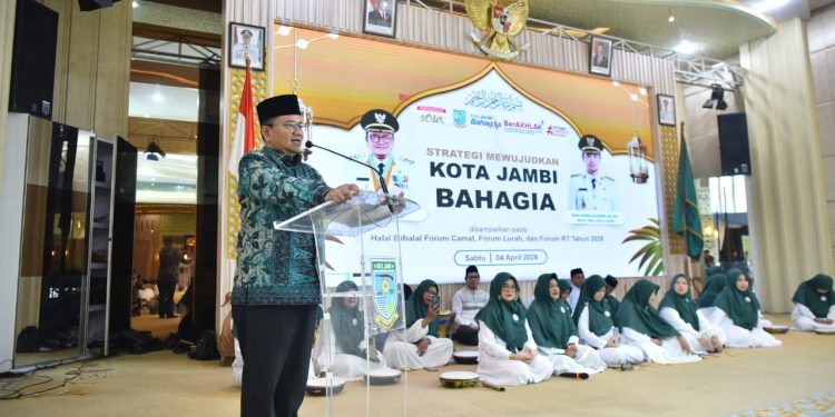 Halalbihalal FKRT Jambi Dorong Sinergi RT untuk Program Kampung Bahagia