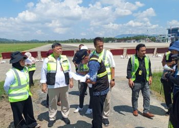 Komisi III DPRD Gorontalo Pantau Proyek Apron Bandara Djalaluddin