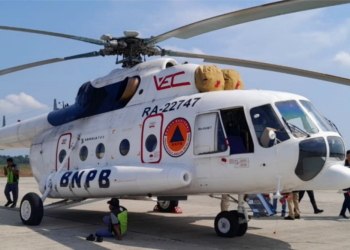 Helikopter Water Bombing Dikerahkan untuk Atasi Karhutla di Riau