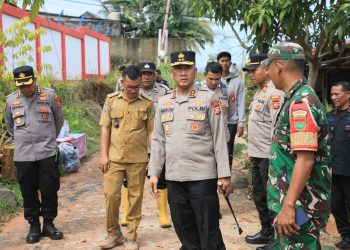 Kapolda Bengkulu Pantau Dampak Cuaca Ekstrem di Kota Bengkulu