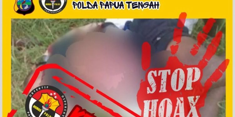 Polda Papua Tengah Klarifikasi Foto Hoaks Terkait Kericuhan di Dogiyai