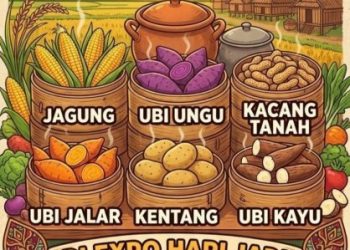 DKP3 Balangan Kenalkan Pangan Lokal Lewat Kukusan Gratis di Ekspo