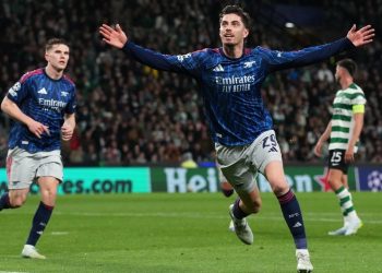 Arsenal Raih Kemenangan Tipis atas Sporting di Portugal