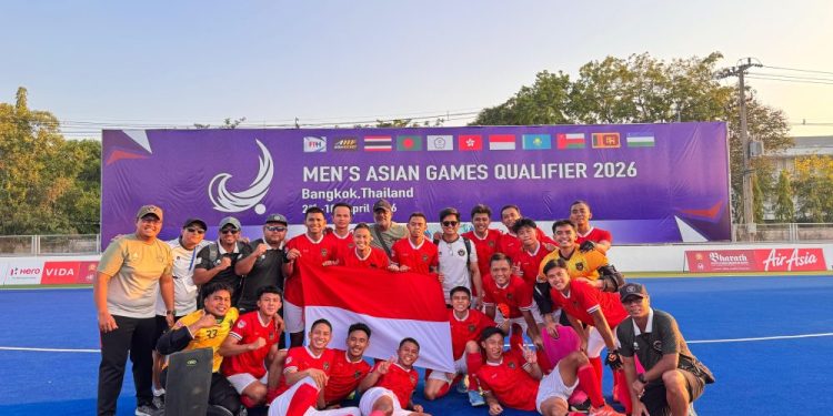 Timnas Hoki Putra Indonesia Raih Tiket ke Asian Games 2026