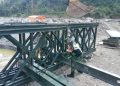 Progres Pembangunan Jembatan Bailey di Aceh Tengah Mencapai 44 Persen