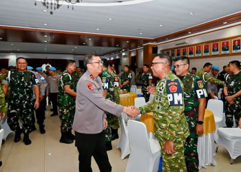 POM TNI dan Propam Polri Adakan Coffee Morning dan Halal Bihalal untuk Tingkatkan Sinergi