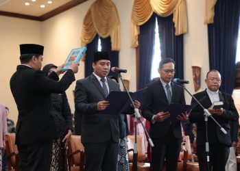 Universitas Gadjah Mada Lantik 12 Pejabat Baru di Lingkungan Kampus