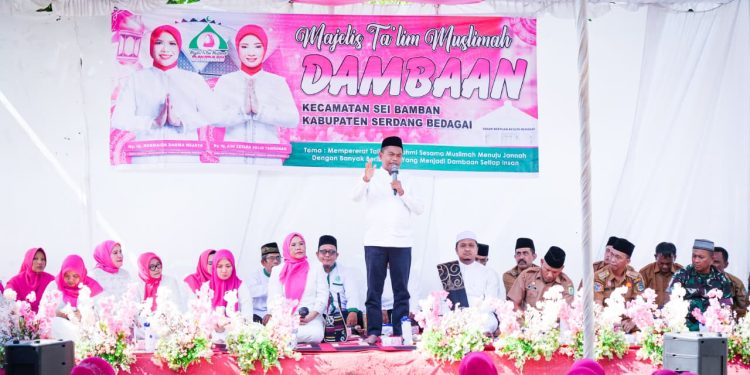 Bupati Sergai Dorong Penguatan Silaturahmi melalui Majelis Taklim
