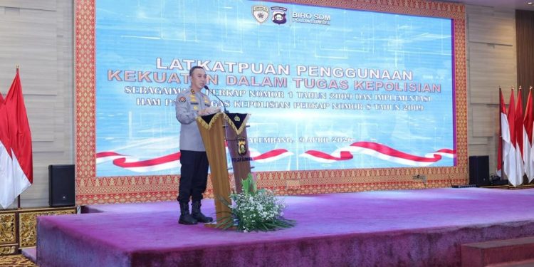 Kapolda Sumsel Dorong Profesionalisme Personel Lewat Pelatihan Kemampuan