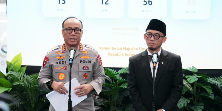 Polri dan Kemenhaj Bentuk Satgas Haji 2026 untuk Lindungi Jemaah