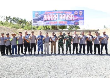 Kapolda Papua Resmikan Lapangan Tembak Bhara Daksa untuk Tingkatkan Prestasi Atlet