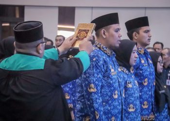 Wali Kota Pekanbaru Lantik ASN Baru, Ditekankan Pentingnya Pelayanan Berkualitas