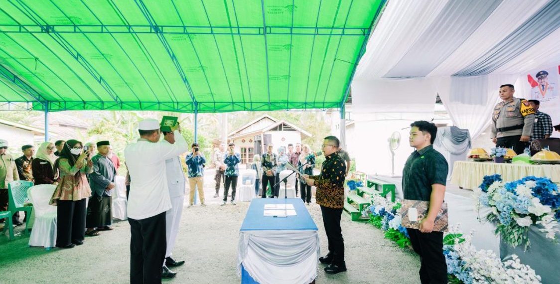 Bupati Banggai Resmikan Desa Persiapan Mekar Mulya untuk Tingkatkan Pelayanan