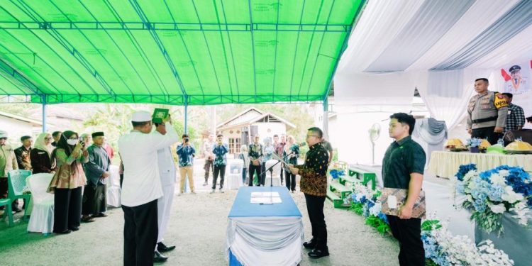 Bupati Banggai Resmikan Desa Persiapan Mekar Mulya untuk Tingkatkan Pelayanan