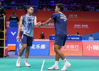 Fajar/Fikri Melaju ke Perempat Final BAC 2026 Usai Kalahkan Chen/Liu