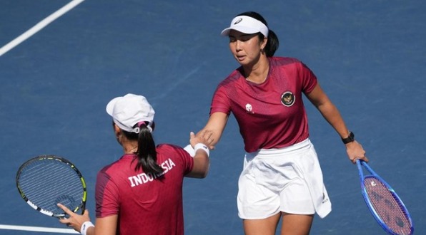 Tim Tenis Putri Indonesia Menang Telak 3-0 atas India di Piala BJK