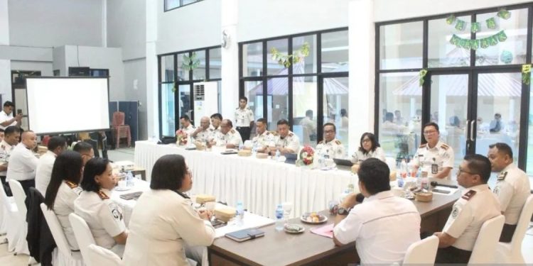 Kolaborasi Ditjenpas dan Polda Maluku untuk Deteksi Dini Gangguan Kamtibmas