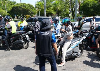 Bapenda Palangka Raya Intensifkan Razia Pajak Kendaraan Bermotor