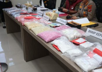 Polda Kepri Musnahkan Barang Bukti Narkoba dari 41 Kasus