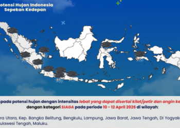 BMKG Peringatkan Potensi Hujan Lebat di Masa Peralihan Musim