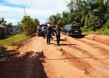 Gubernur Kalbar Tinjau Percepatan Perbaikan Jalan Pesaguan-Kendawangan