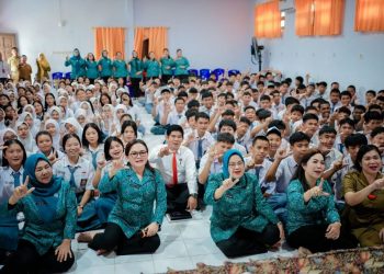 PKK Malinau Gelar Sosialisasi KRISAN di SMK N 2 untuk Cegah Penyalahgunaan Narkoba