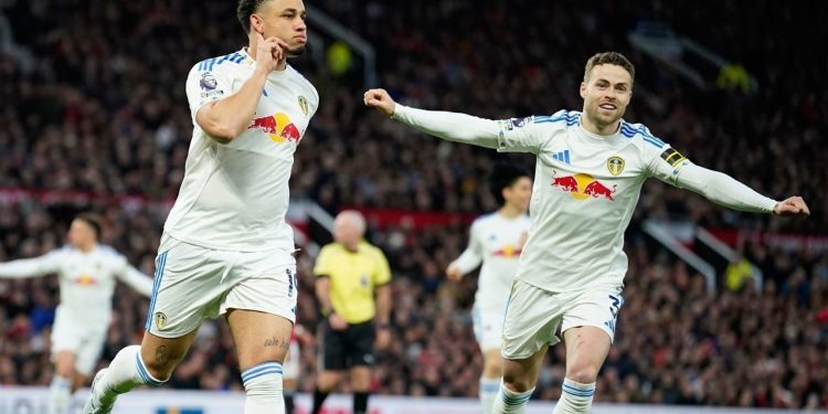 Manchester United Kalah 1-2 dari Leeds United di Old Trafford