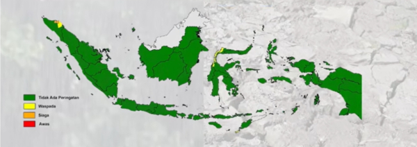 BMKG Prediksi Curah Hujan Rendah di Pertengahan April 2026