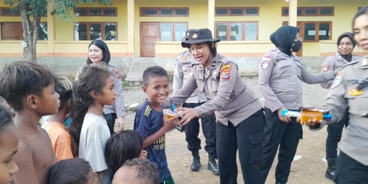 Polres Flores Timur Intensifkan Penanganan Pascagempa, 354 Rumah Rusak