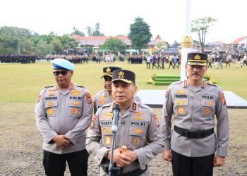 Kapolda Riau Lakukan Rotasi Besar dan Perkuat Upaya Melawan Narkoba di Panipahan