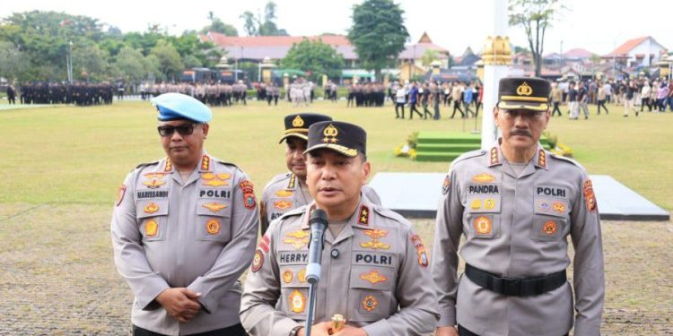 Kapolda Riau Lakukan Rotasi Besar dan Perkuat Upaya Melawan Narkoba di Panipahan