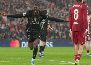 PSG Singkirkan Liverpool, Ousmane Dembele Cetak Dua Gol di Liga Champions