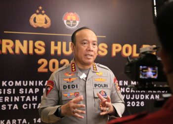 Wakapolri Dorong Transformasi Digital dan Penguatan SDM di Rakernis Humas Polri 2026