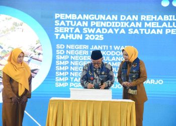 Kemendikdasmen Salurkan 1.577 Smartboard untuk Revitalisasi Sekolah di Sidoarjo