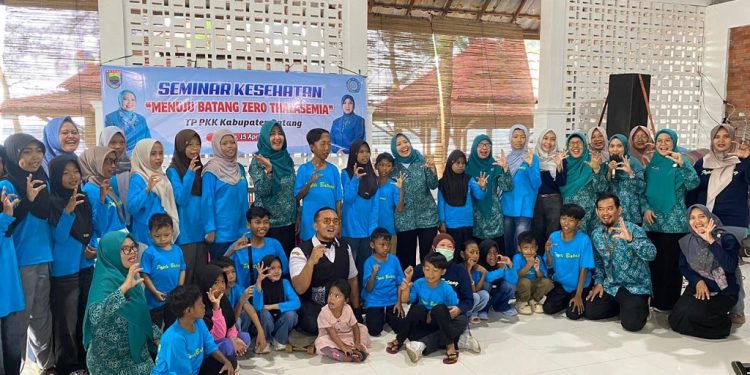 Ketua PKK Batang Ajak Anak Talasemia Bermain untuk Edukasi dan Deteksi Dini