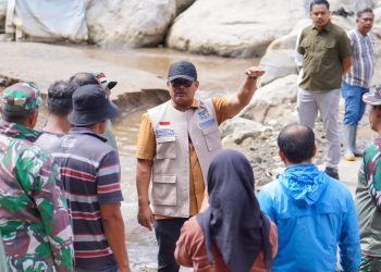 Proyek Jembatan Rangka Baja Wih Porak di Aceh Berjalan Sesuai Jadwal