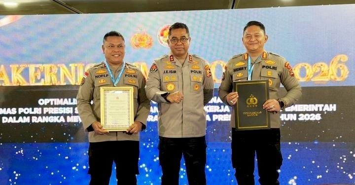 Bidhumas Polda NTT Raih Juara 3 di Ajang Rakernis Humas Polri 2026