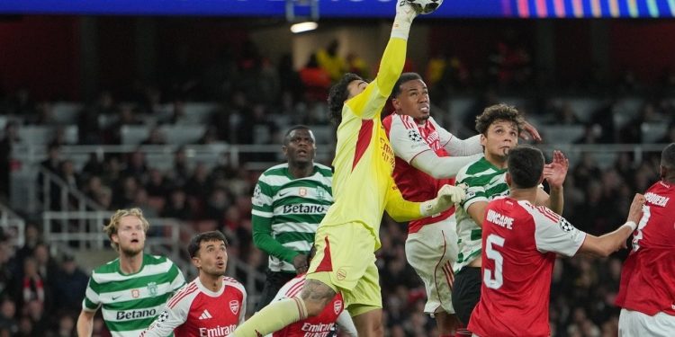 Arsenal Melaju ke Semifinal Liga Champions Setelah Tahan Imbang Sporting CP