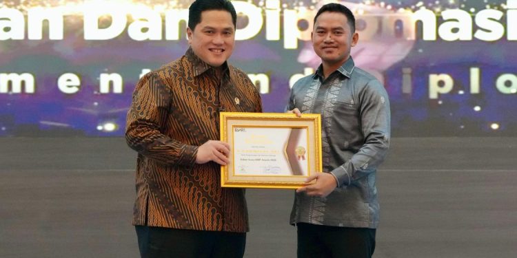 Menpora Erick Thohir Raih Penghargaan KWP Awards 2026, Tekankan Pentingnya Diplomasi Olahraga