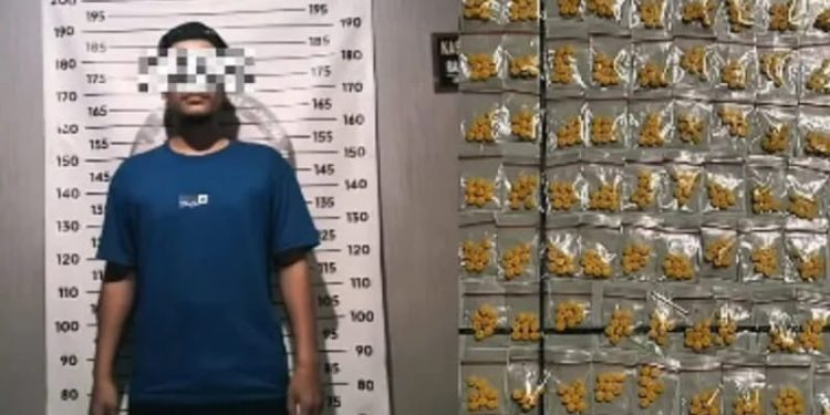 Satres Narkoba Polrestabes Bandung Tangkap Lima Pengedar Obat Keras di Dua Lokasi