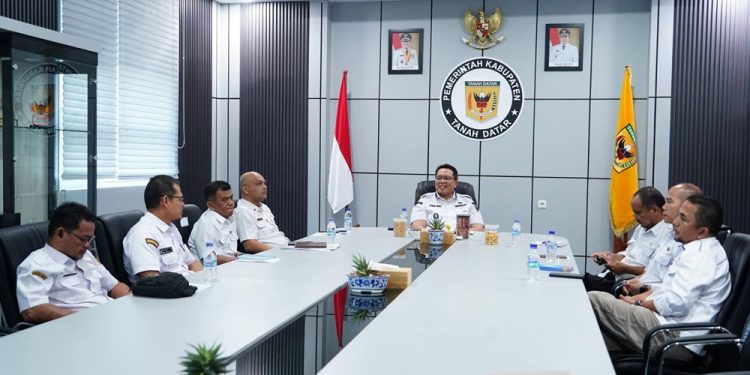 Pemkab Tanah Datar Mempercepat Pembangunan Hunian Tetap untuk Korban Bencana
